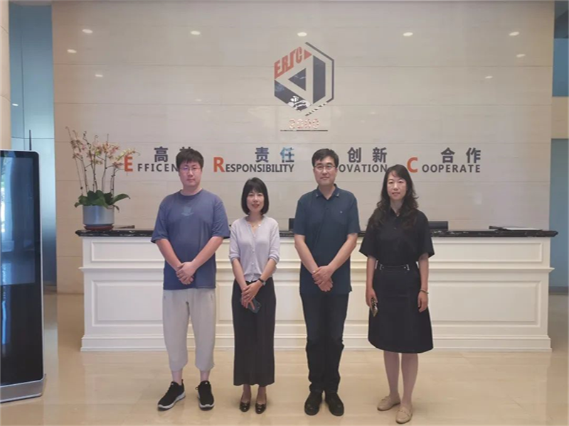 tyc122cc太阳成集团赴爱瑞克（大连）安全技术集团有限公司开展访企拓岗促就业专项行动