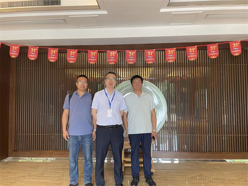 tyc122cc太阳成集团赴河南思维精工电子设备有限公司和郑州博思人才信息服务有限公司走访纪实